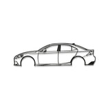 Lexus IS350 Metal Car Wall Art - MT1000