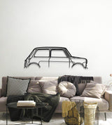 Mini Classic Metal Car Wall Art - MT1049