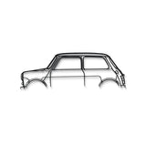 Mini Classic Metal Car Wall Art - MT1049