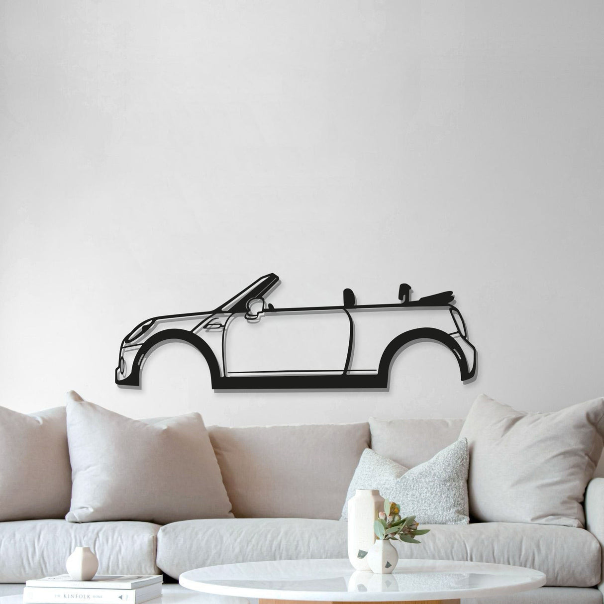 Cooper F57 Metal Car Wall Art - MT0910