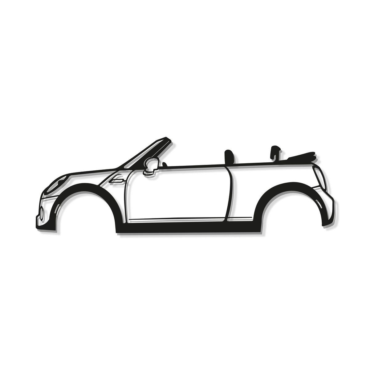 Cooper F57 Metal Car Wall Art - MT0910