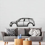 Cooper F60 Countryman Metal Car Wall Art - MT0911