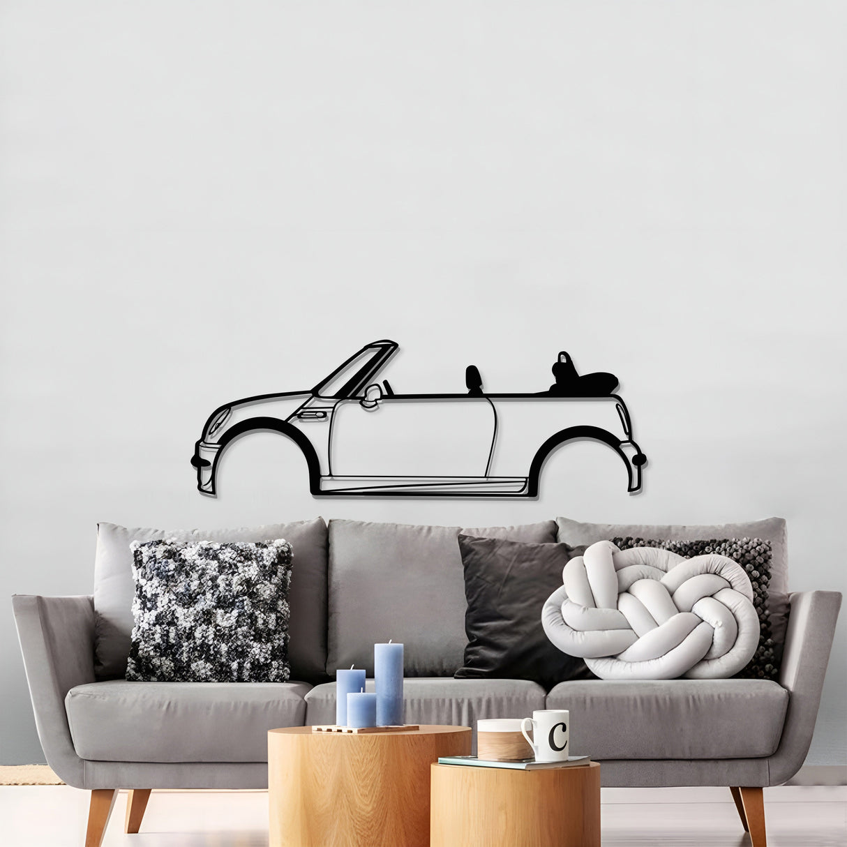 Cooper R52 Metal Car Wall Art - MT0912