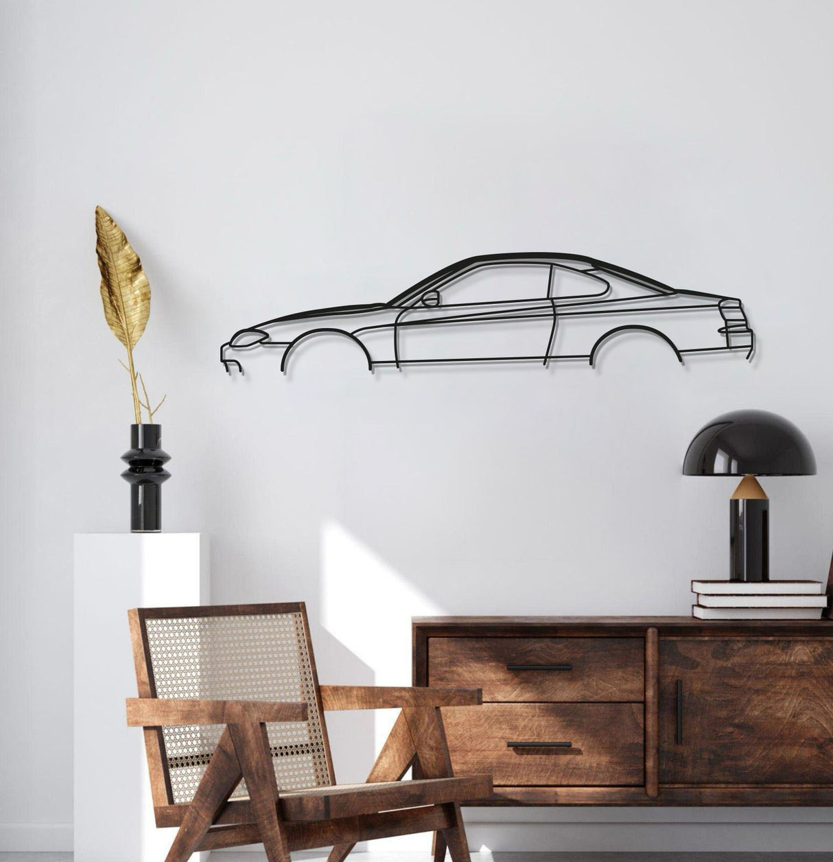 Silvia S15 Classic Metal Car Wall Art - MT1090