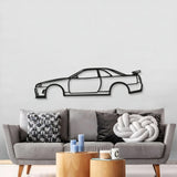 Skyline R34 Metal Car Wall Art - MT1092