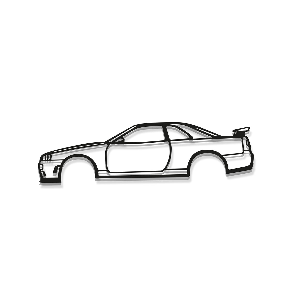 Skyline R34 Metal Car Wall Art - MT1092