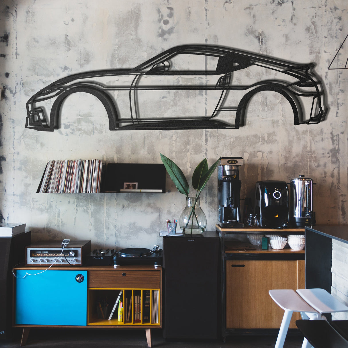 2015 370Z Metal Car Wall Art - MT0519