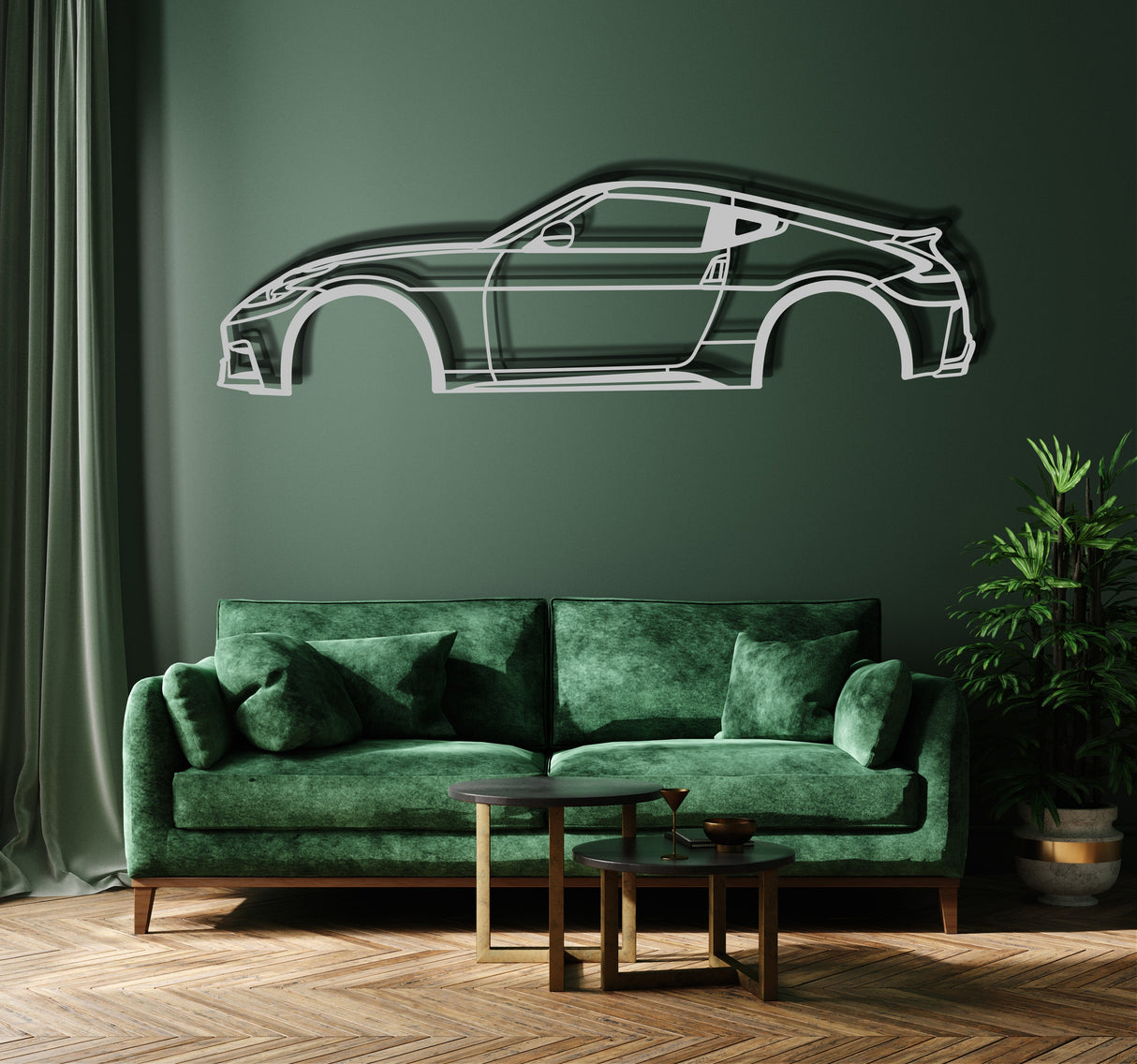 2015 370Z Metal Car Wall Art - MT0519