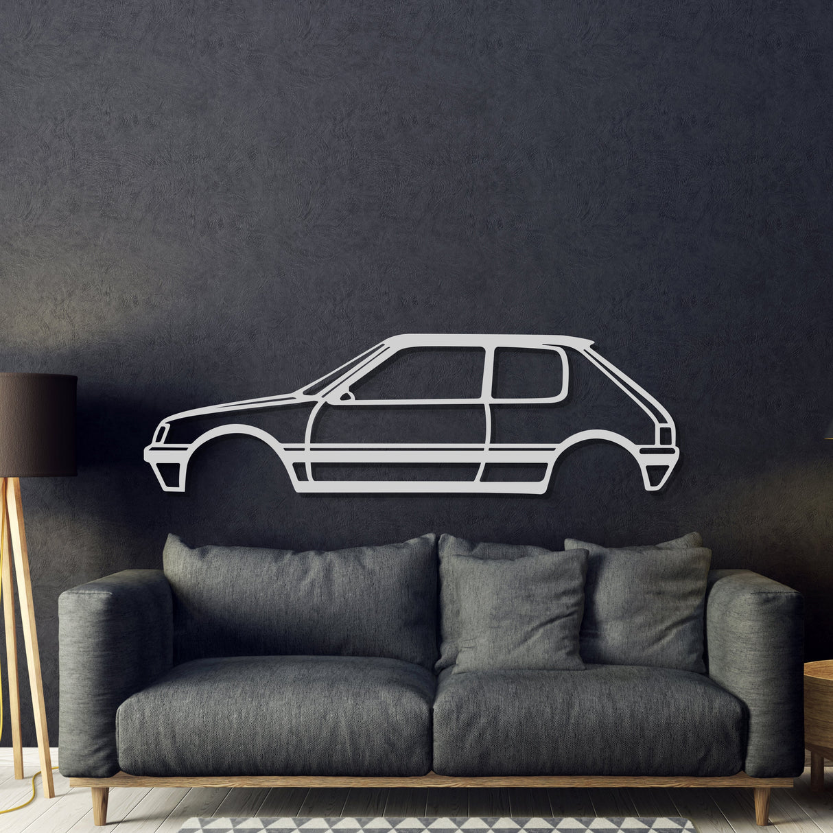 205 Metal Car Wall Art - MT0828