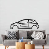 208 GTI Metal Car Wall Art - MT0829