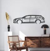 508 II SW PSE Detailed Metal Car Wall Art - MT0837