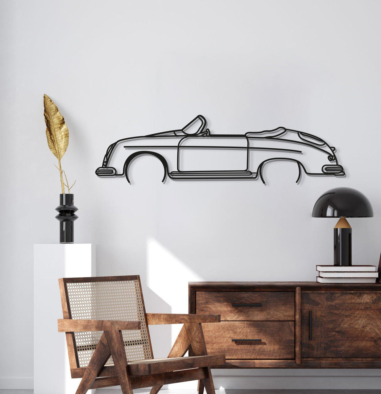 Metal Car Wall Art - MT0833