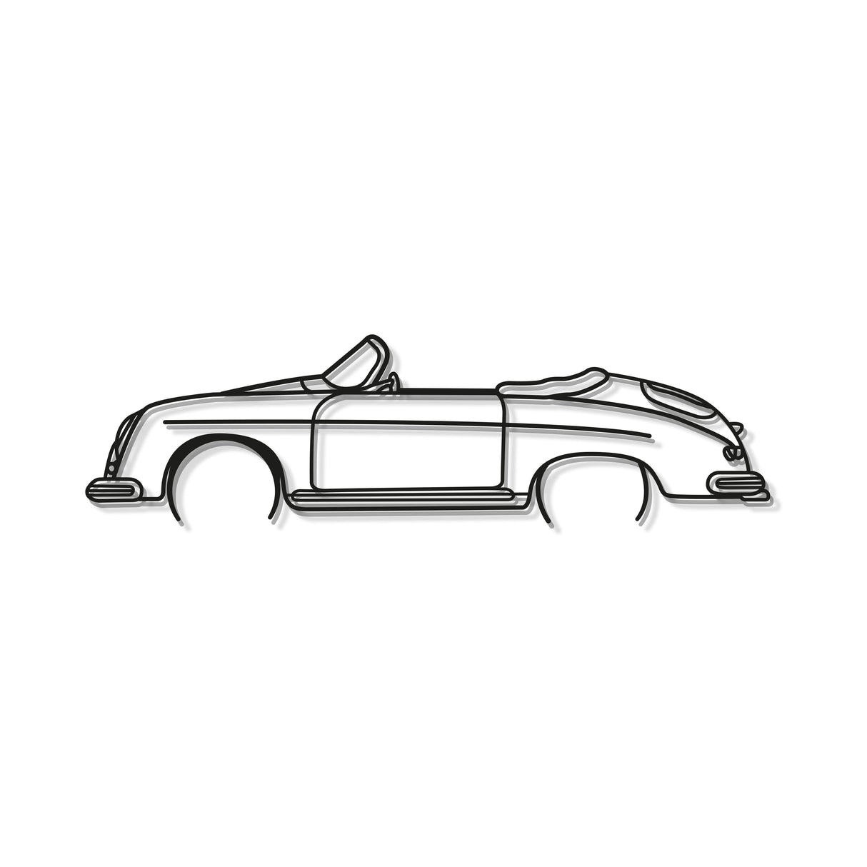 Metal Car Wall Art - MT0833