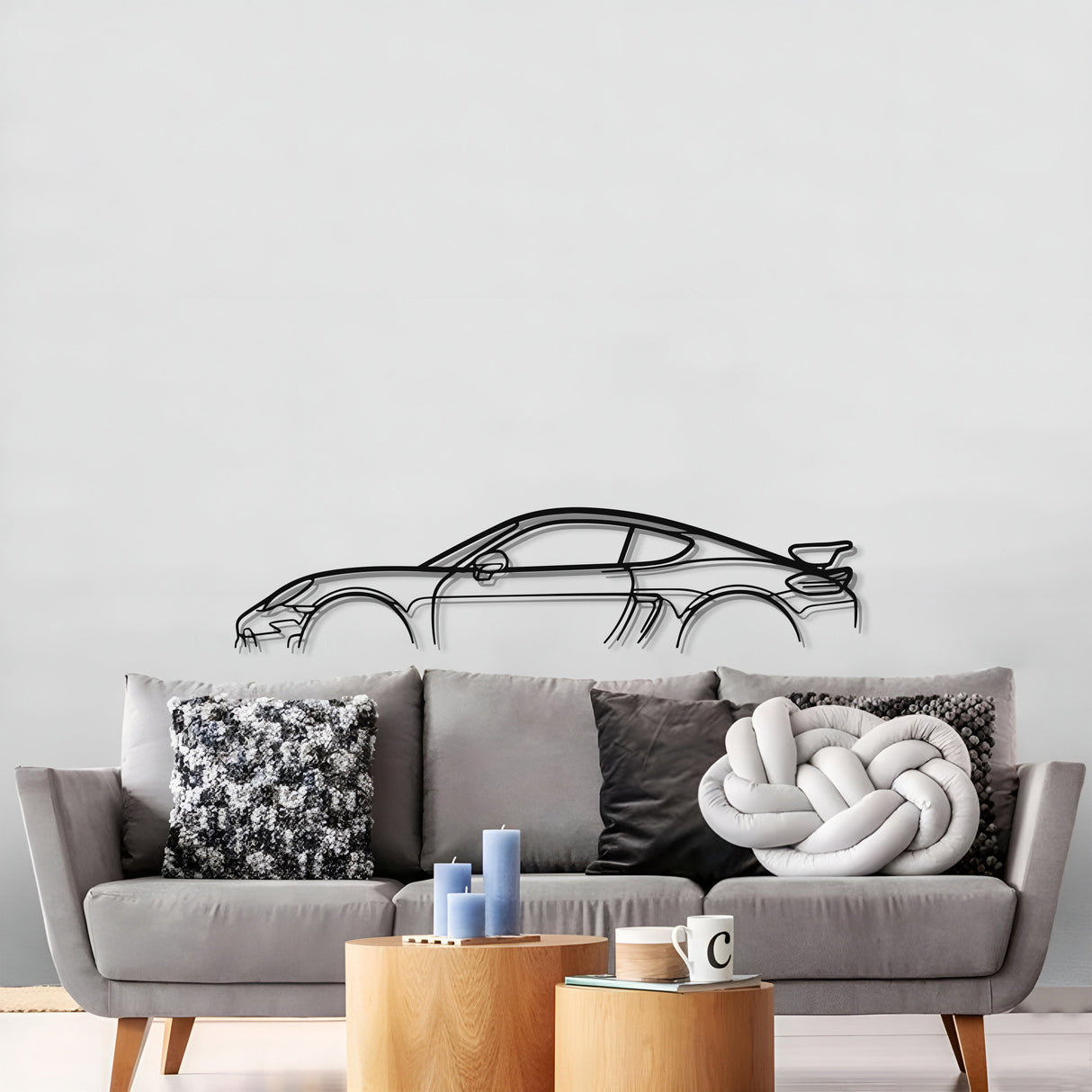 Metal Car Wall Art - MT0840