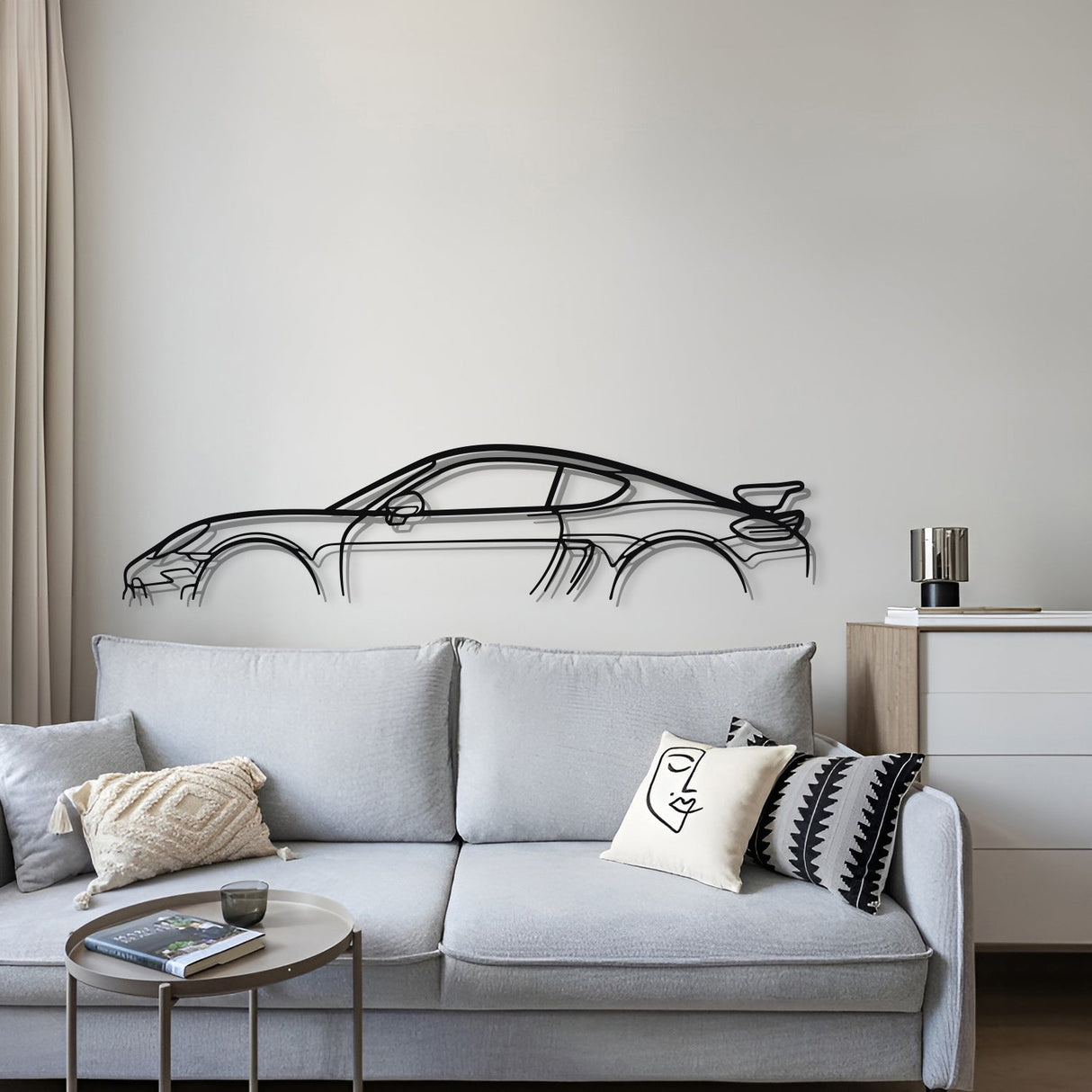 Metal Car Wall Art - MT0840