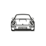 911 964 Front View Metal Car Wall Art - MT1366