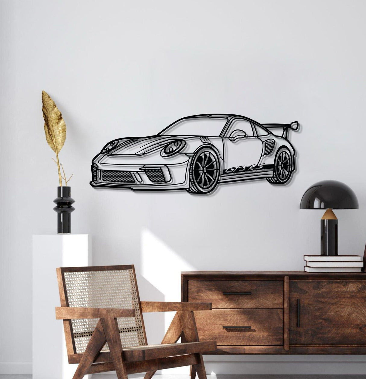 Perspective Metal Car Wall Art - MT0460