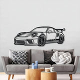 Perspective Metal Car Wall Art - MT0460