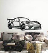 Perspective Metal Car Wall Art - MT0460