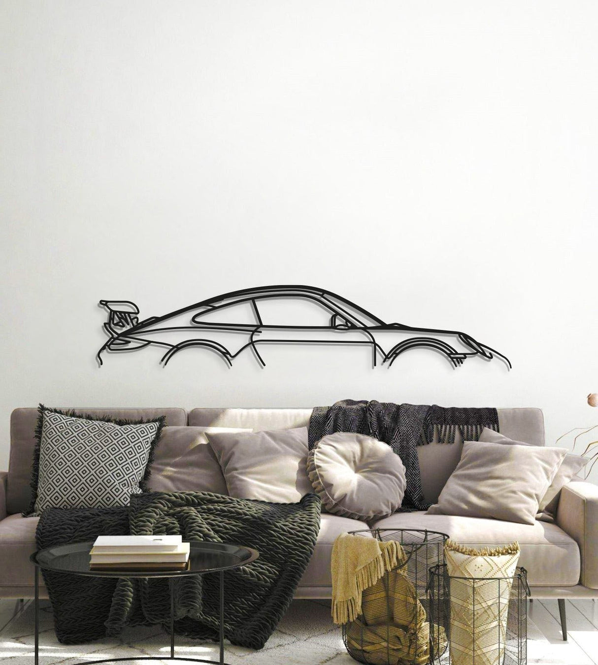 Classic Metal Car Wall Art - MT0846