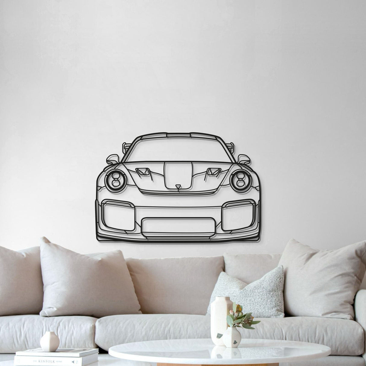 Front Metal Car Wall Art - MT0848