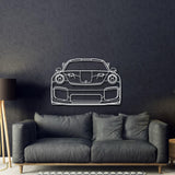 Front Metal Car Wall Art - MT0848