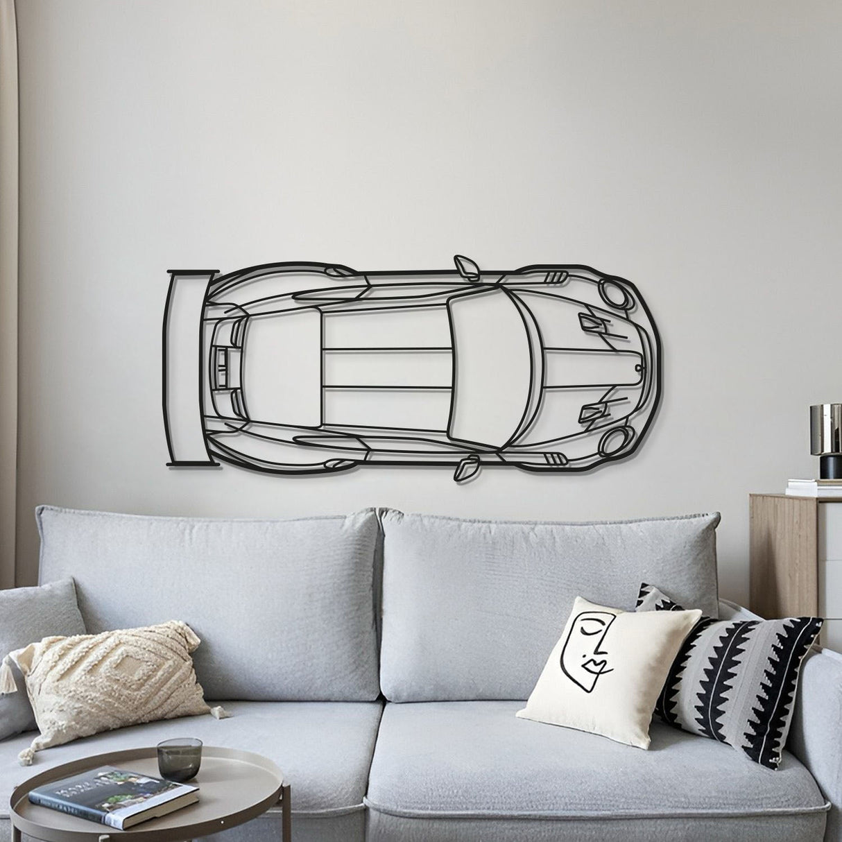 TOP Metal Car Wall Art - MT0849