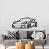 Front Angle Metal Car Wall Art - MT0852