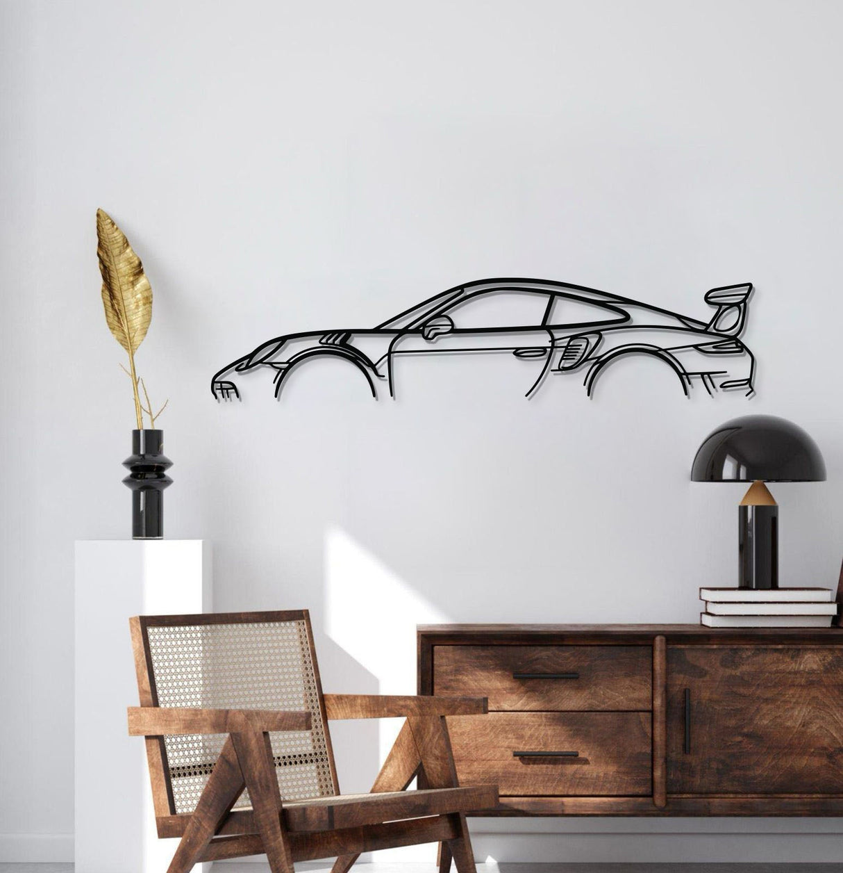 Metal Car Wall Art - MT0858