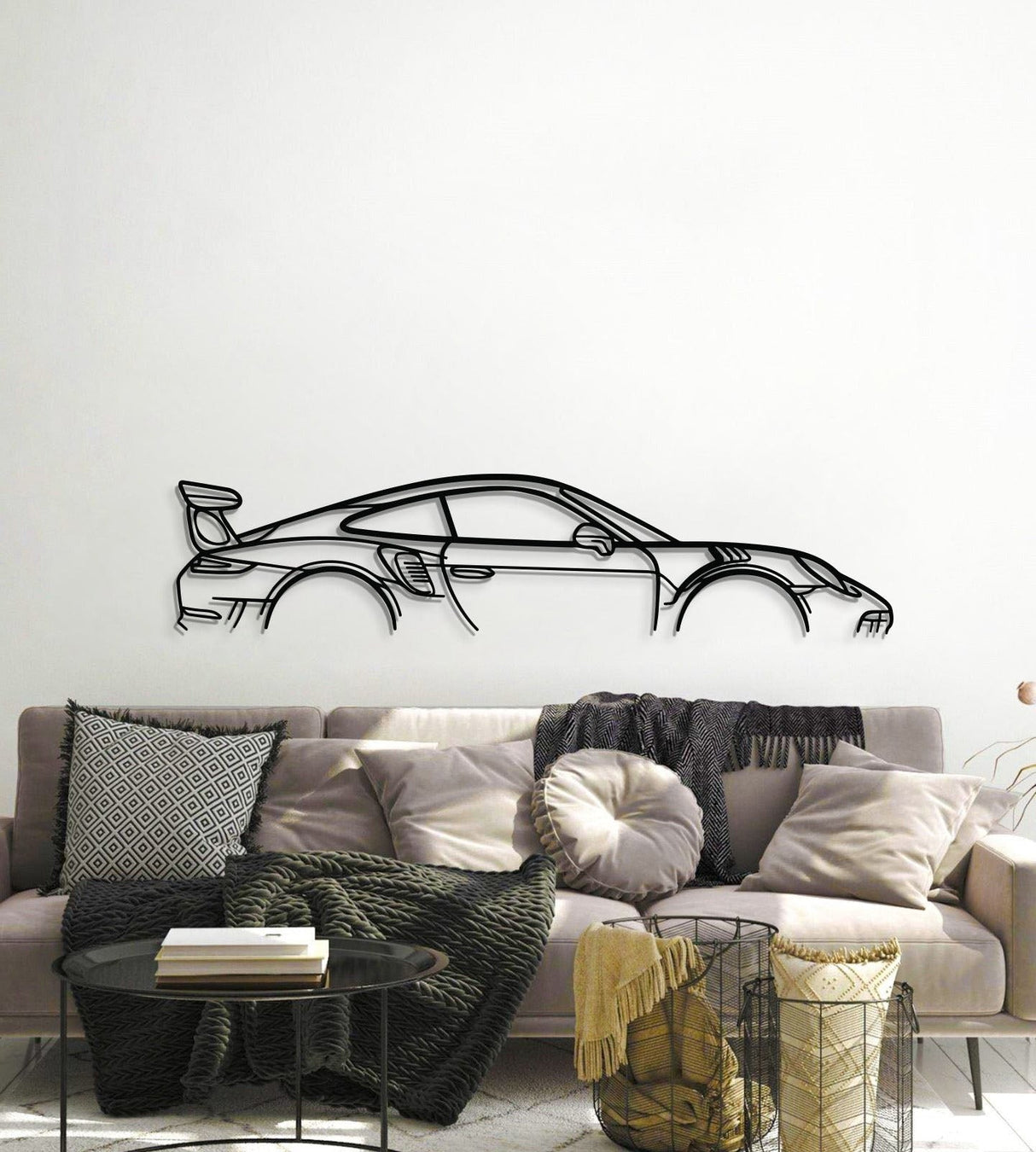 Metal Car Wall Art - MT0858