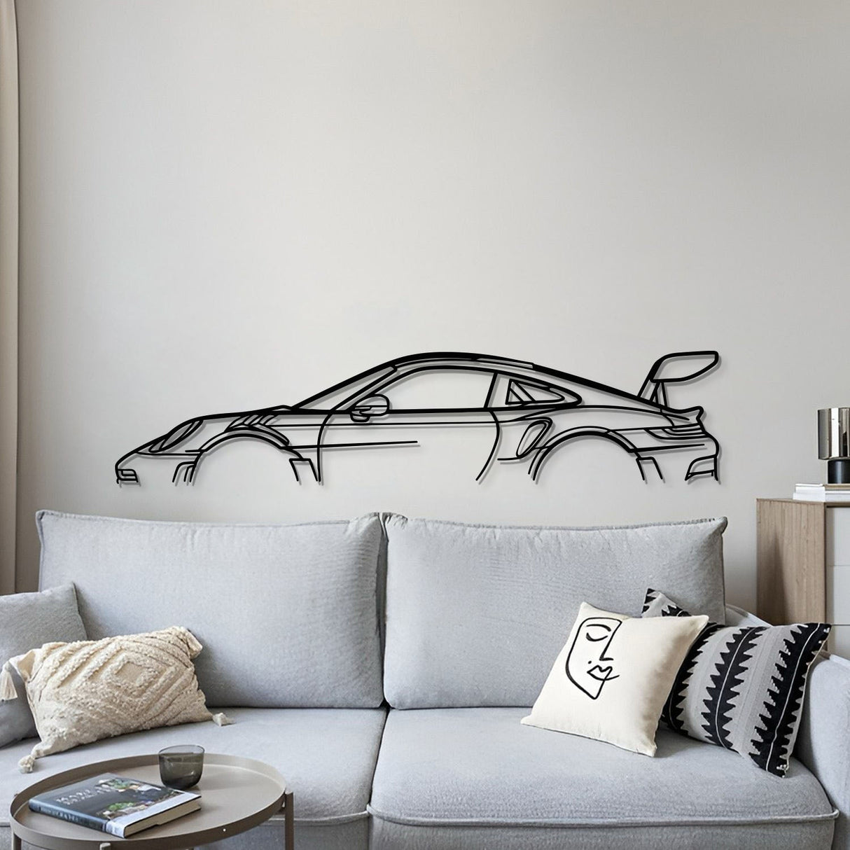 Metal Car Wall Art - MT0860