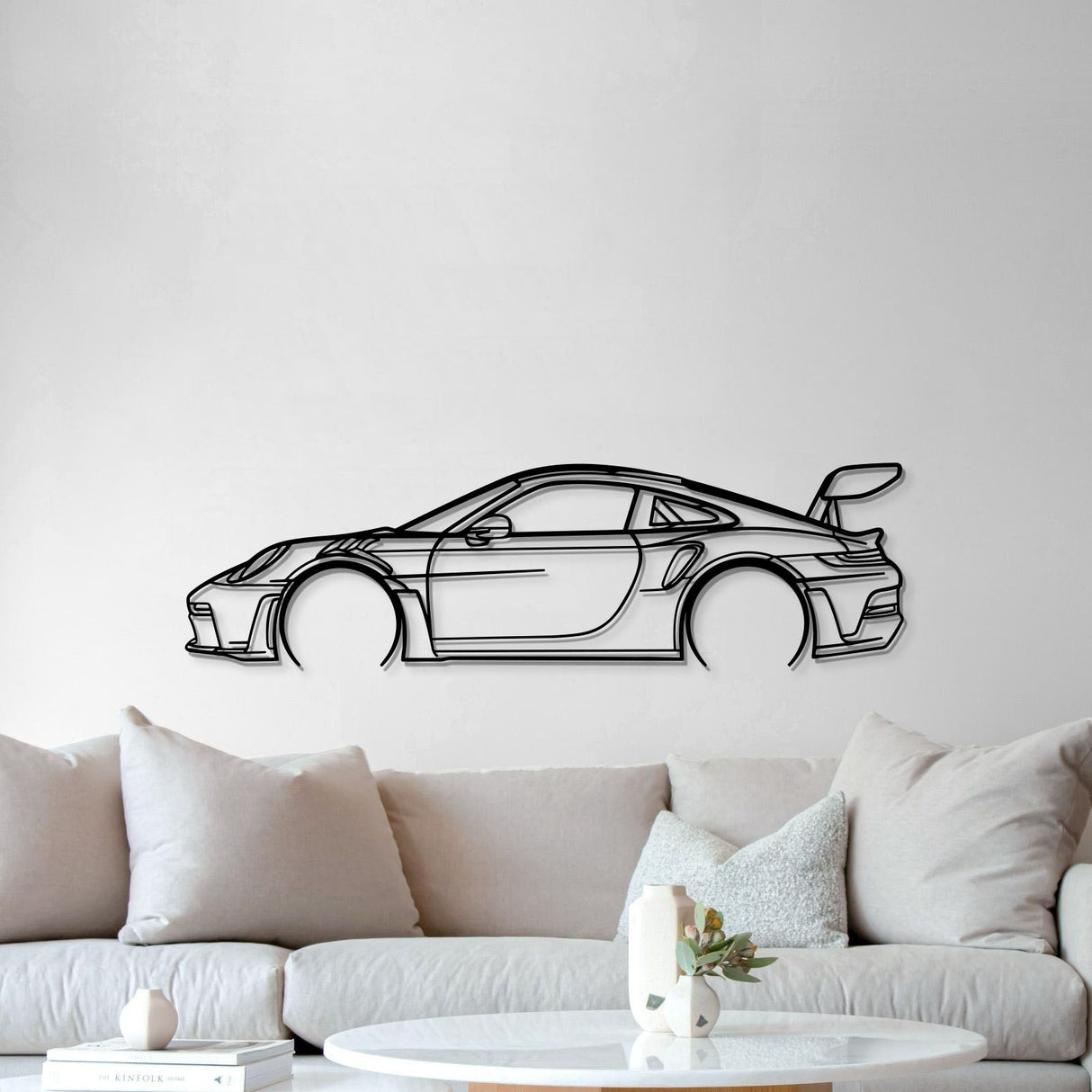 Detailed Metal Car Wall Art - MT0859