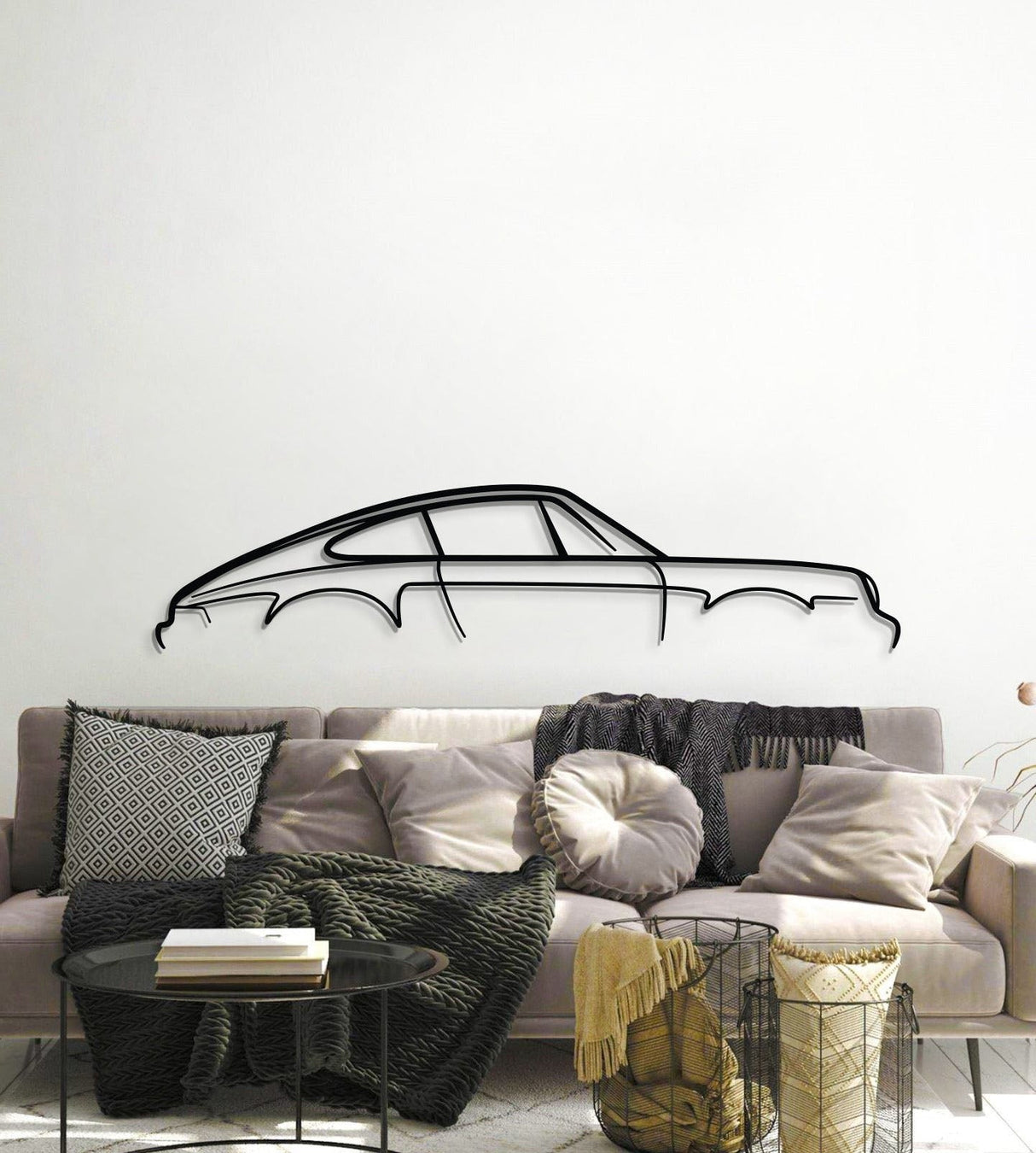 Metal Car Wall Art - MT0862