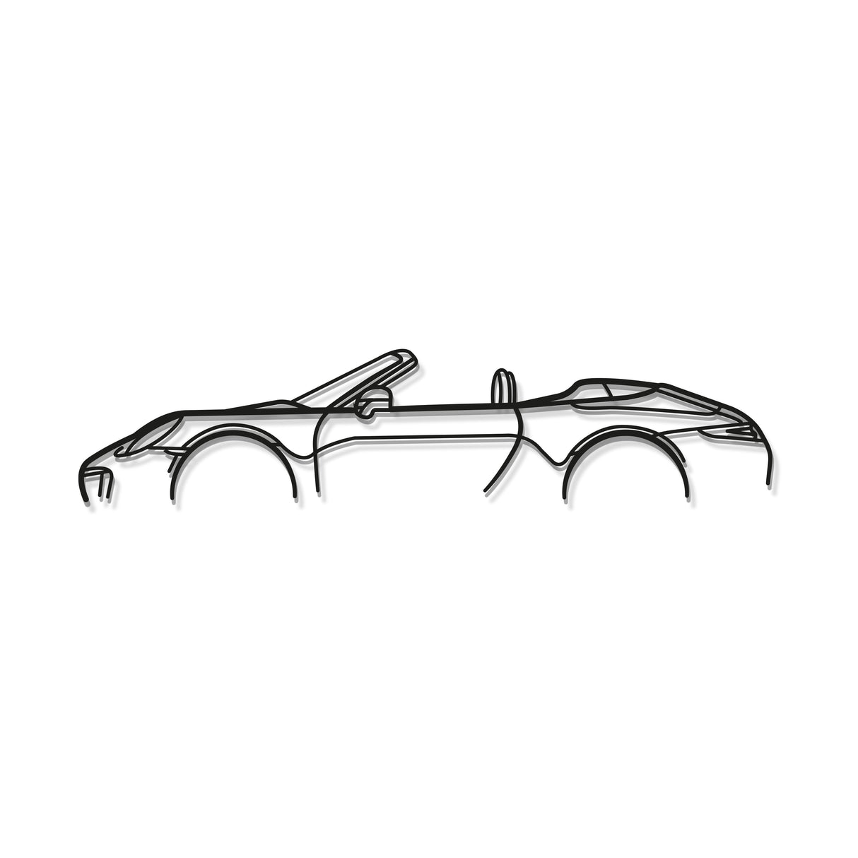 Classic Metal Car Wall Art - MT0863