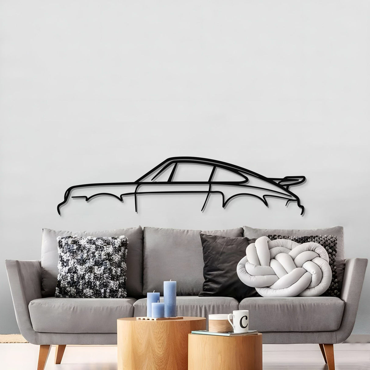 Metal Car Wall Art - MT0872