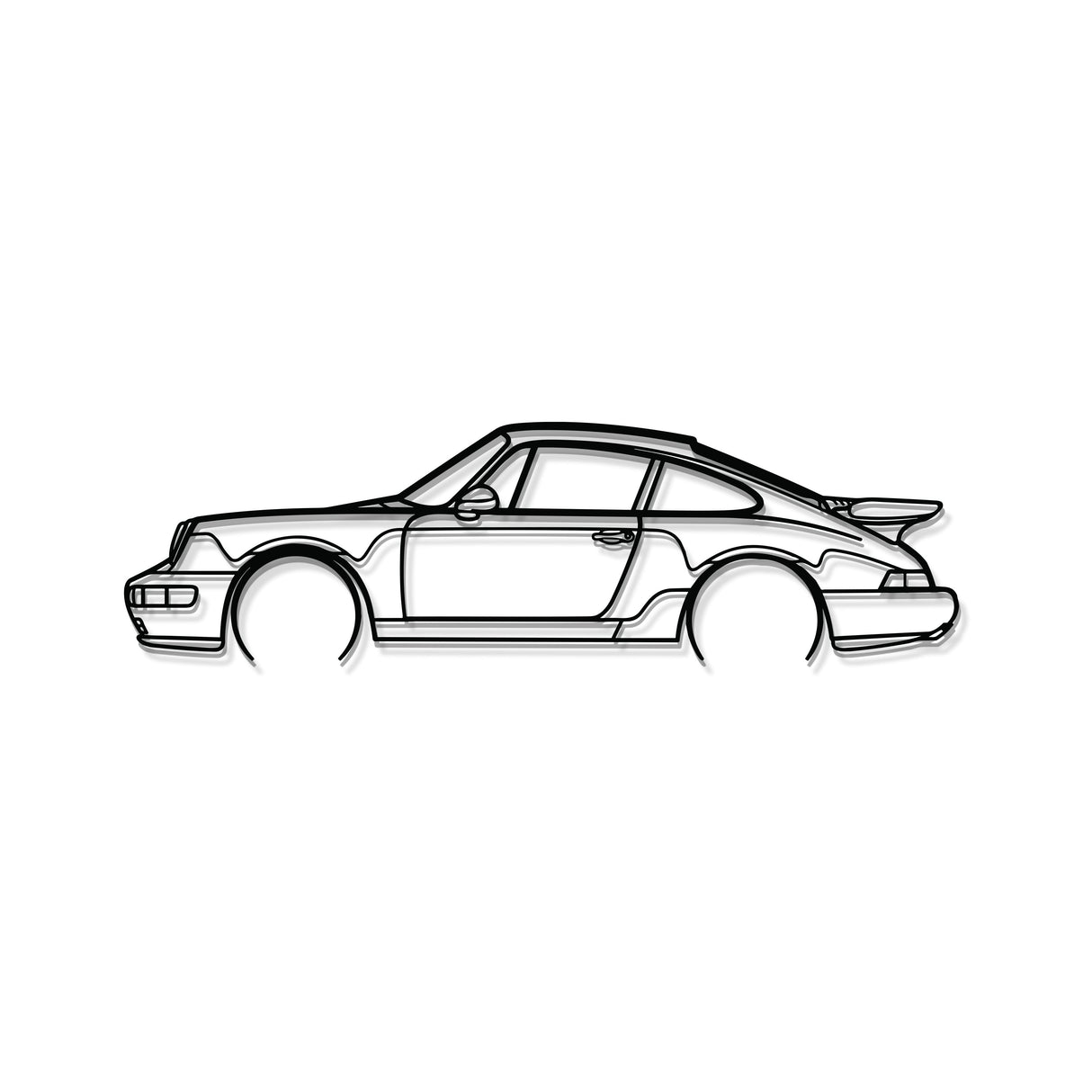 Detailed Metal Car Wall Art - MT0873