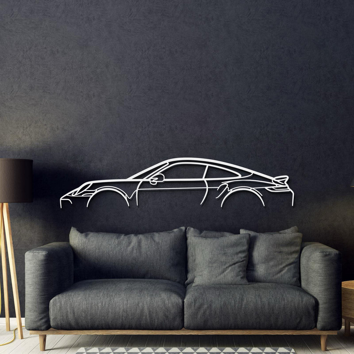 Metal Car Wall Art - MT0878