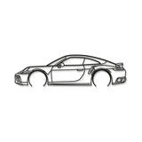 Detailed Metal Car Wall Art - MT0877