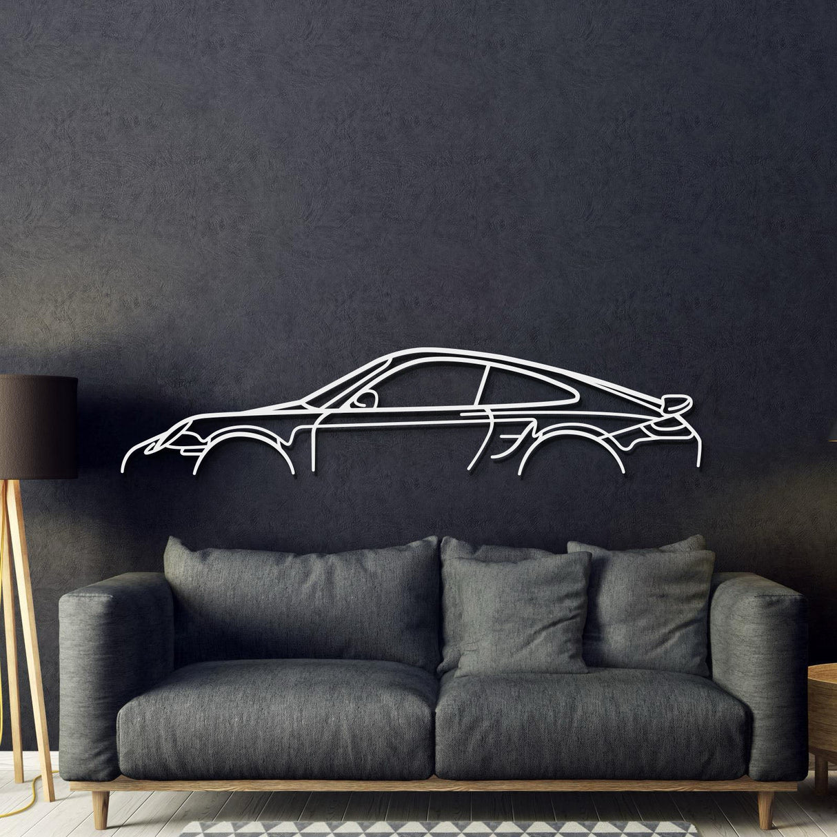 Classic Metal Car Wall Art - MT0879