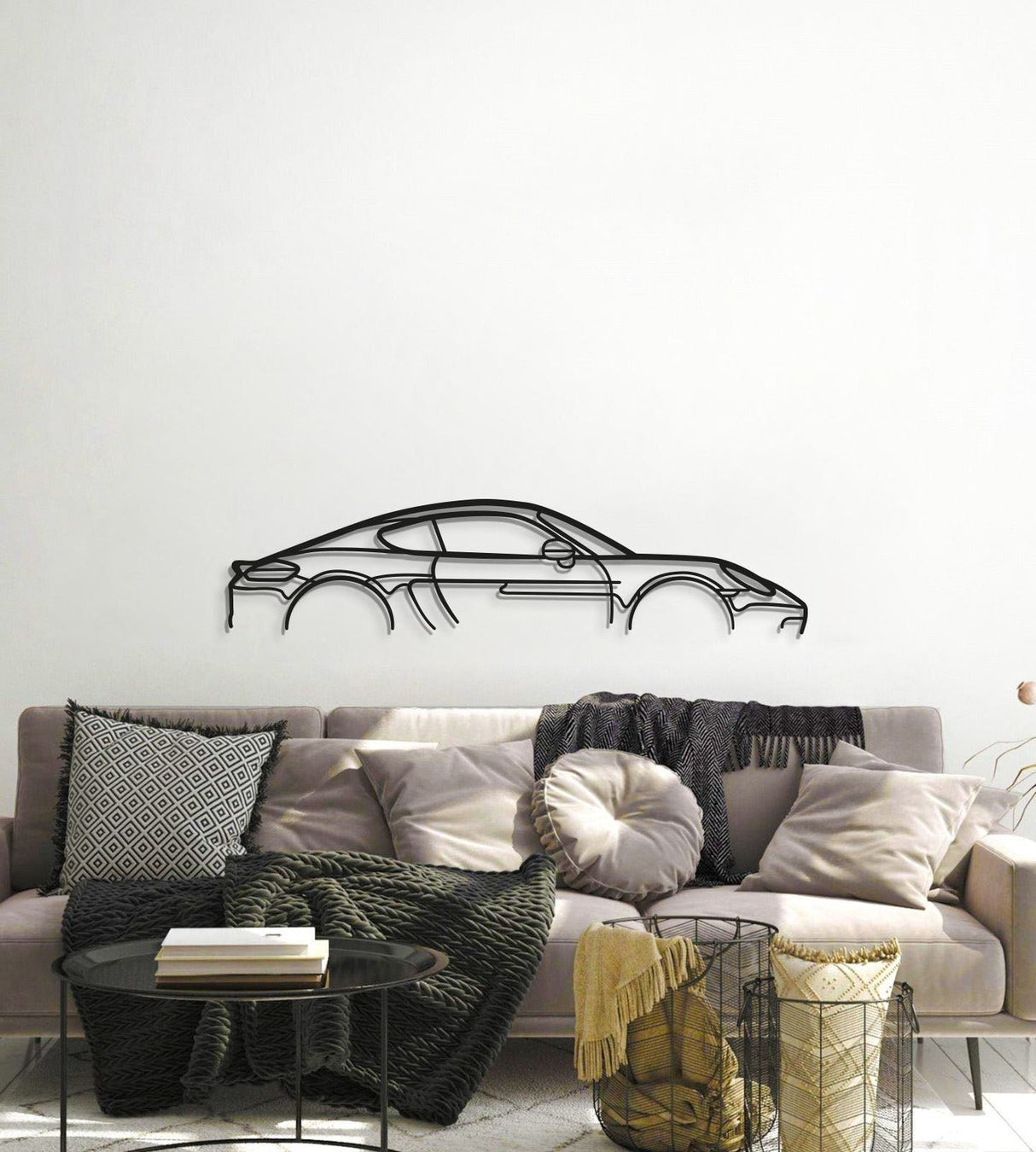 Classic Metal Car Wall Art - MT0895