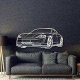 Perspective Metal Car Wall Art - MT1133