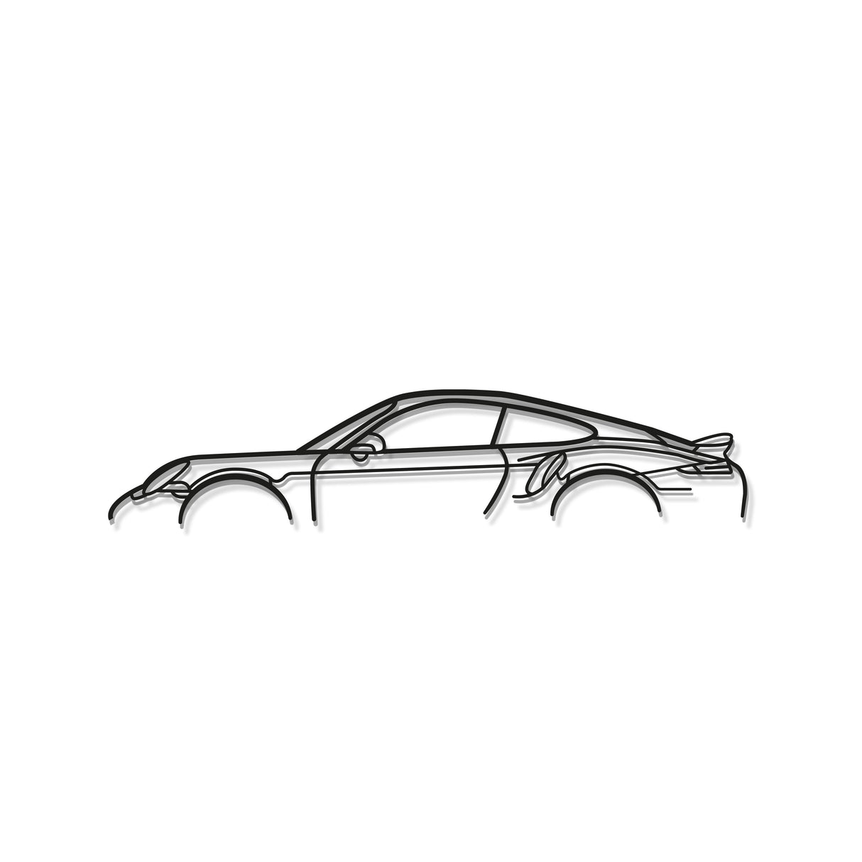 Classic Metal Car Wall Art - MT0876