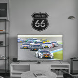 Route 66 Metal Car Culture Wall Art - MT1236