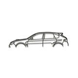 Impreza WRX STI GR Metal Car Wall Art - MT0994