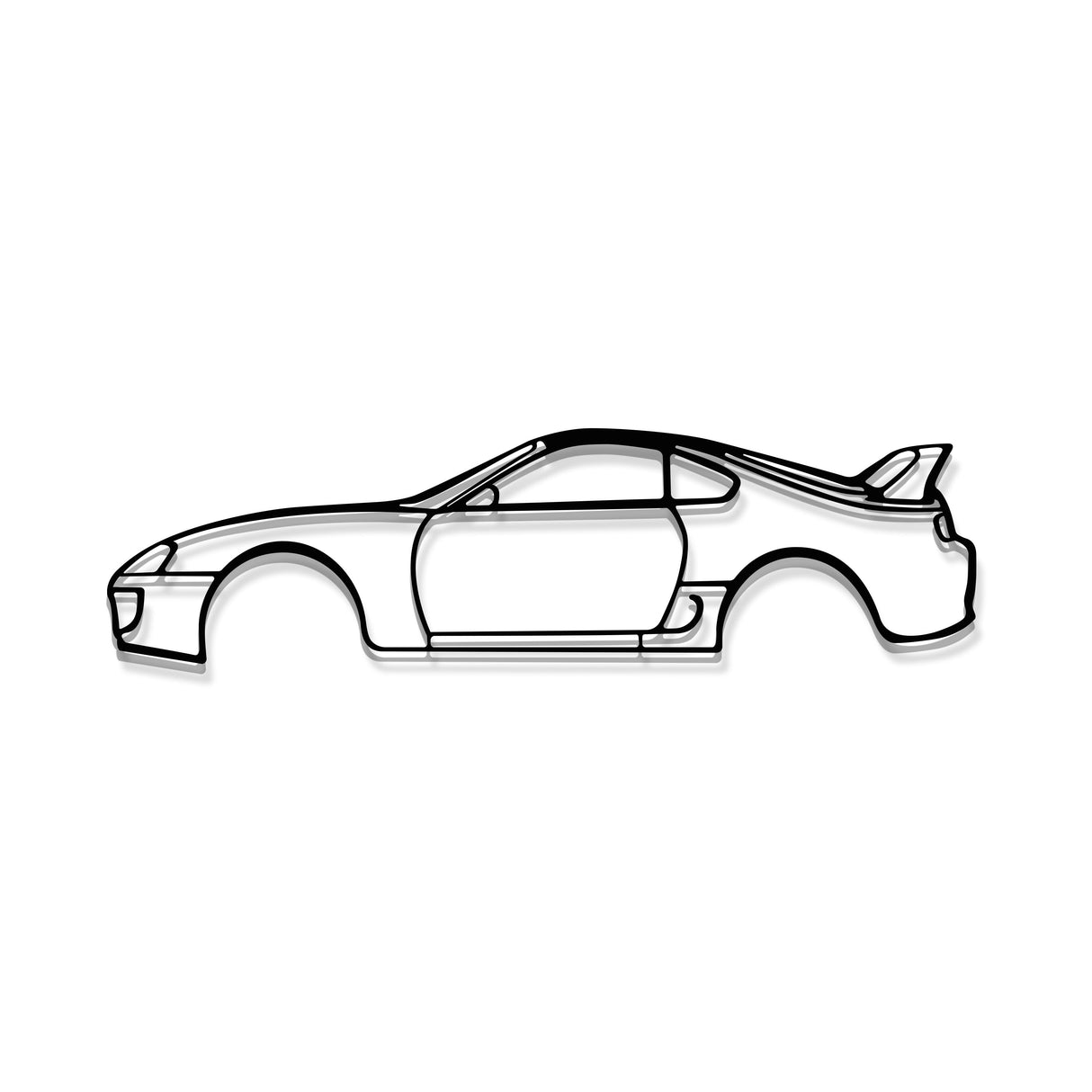 Supra MK4 Metal Car Wall Art - MT1096