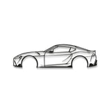 Supra MK5 Metal Car Wall Art - MT1098