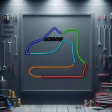 Sebring Metal Neon Race Track - MTN0151