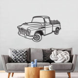 1958 3100 Perspective Metal Car Wall Art - MT1295