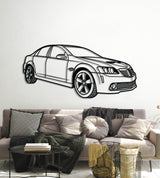 2009 G8 Perspective Metal Car Wall Art - MT1298