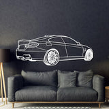 M4 Back Perspective Metal Car Wall Art - MT1299